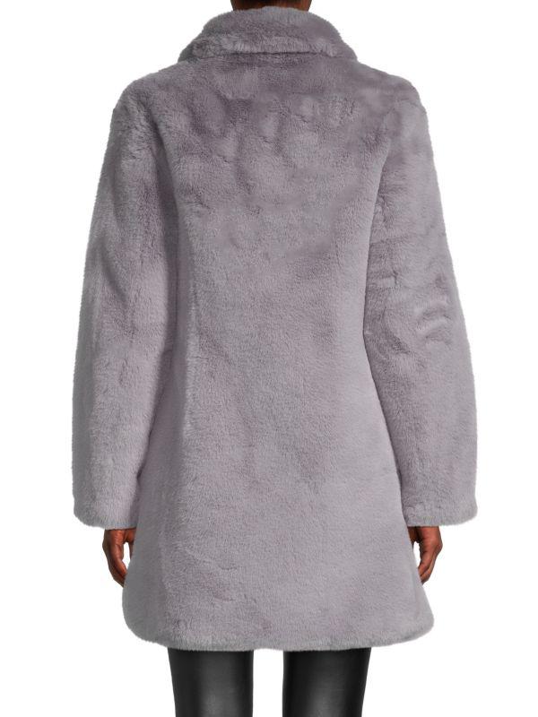 BELLE FARE Oversized Faux Fur Coat