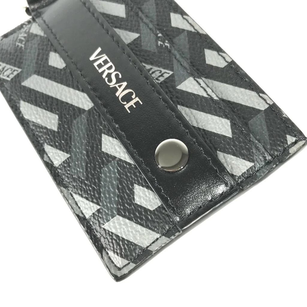 Versace Leather Card Case (Pre-Owned) 3