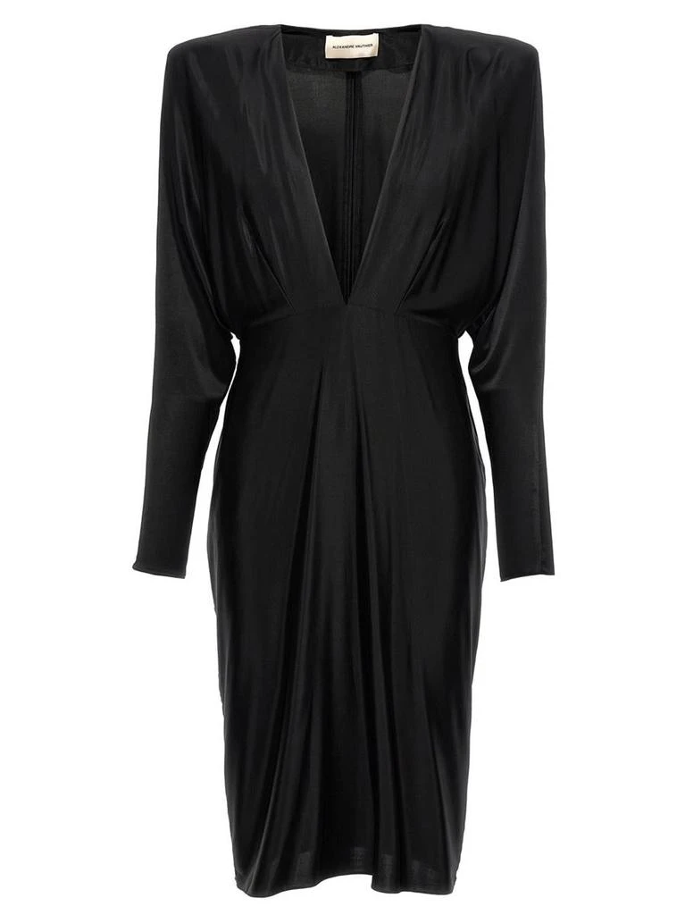 Alexandre Vauthier Alexandre Vauthier V-Neck Jersey Dress 1