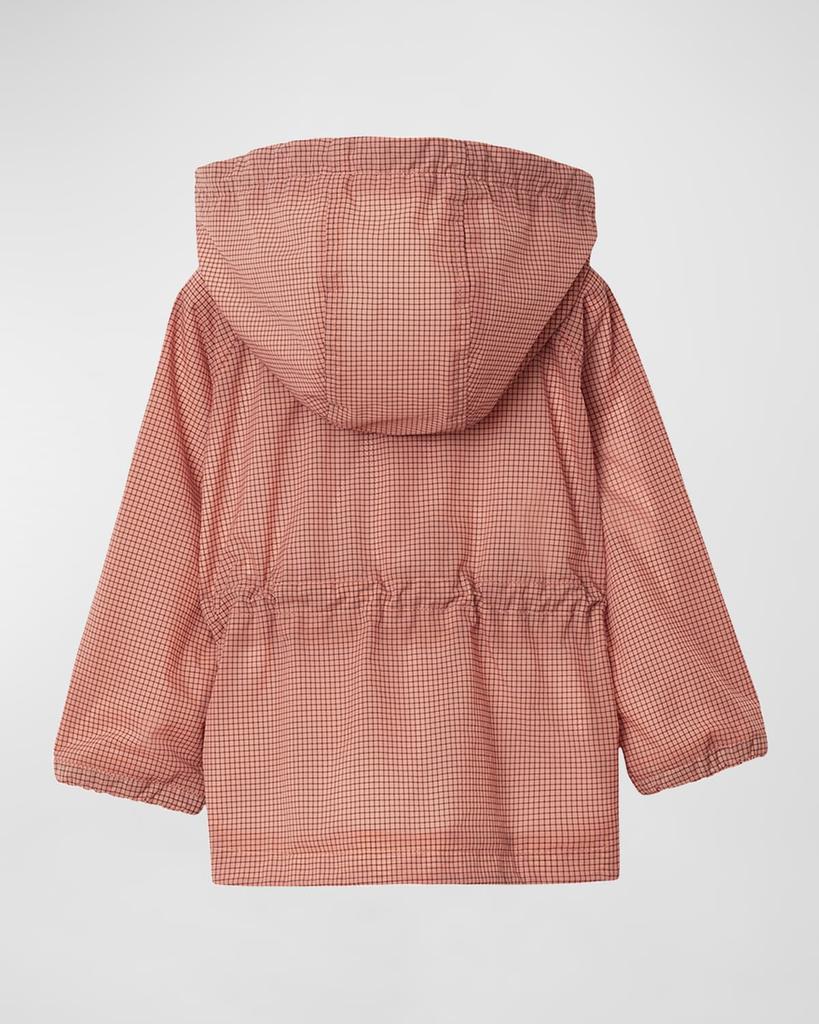Burberry Girl's Dhalia Hooded Nylon Wind-Resistant Jacket, Size 12M-2