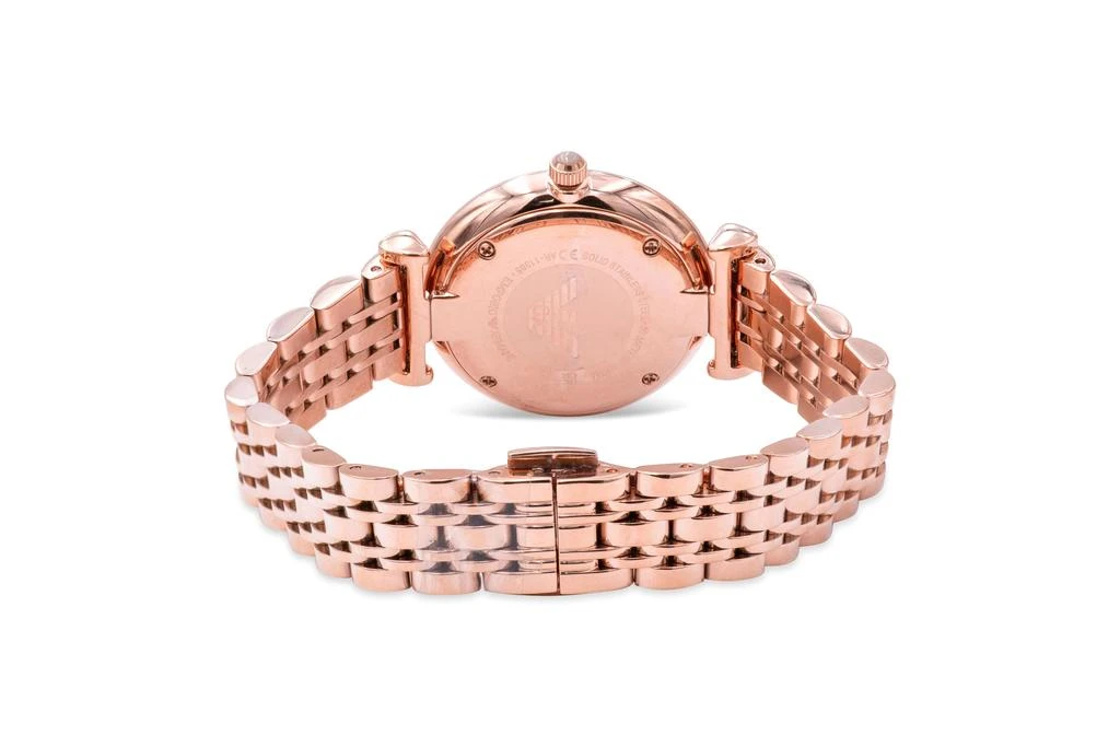 Armani Emporio  Rose Gold-Tone Ladies Watch 2