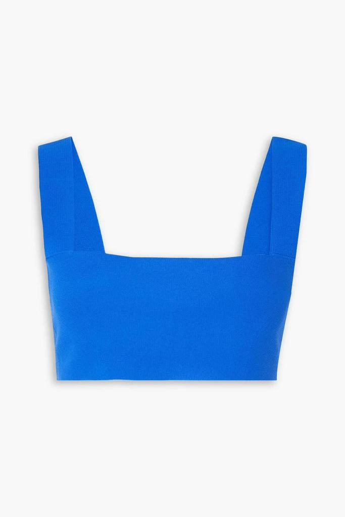 VB BODY VICTORIA BECKHAM Cropped stretch-knit top 1