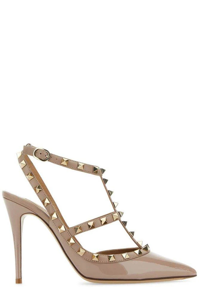 Valentino Valentino	Garavani Rockstud Pointed Toe Caged Pumps 1