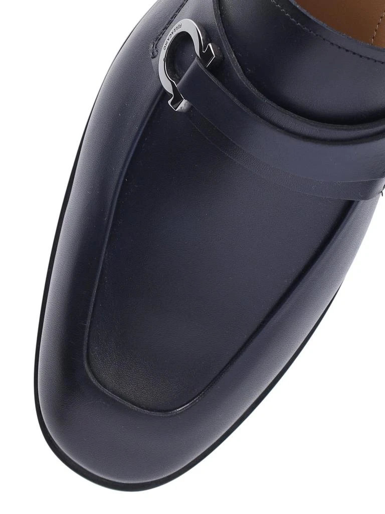 Salvatore Ferragamo Ferragamo Gancini-Buckle Slip-On Loafers 4