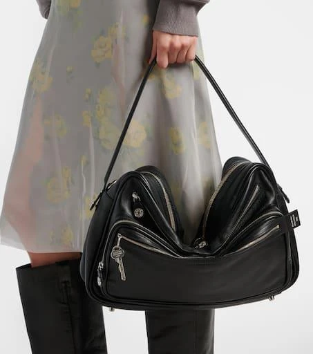Acne Studios Camero Large leather shoulder bag 2