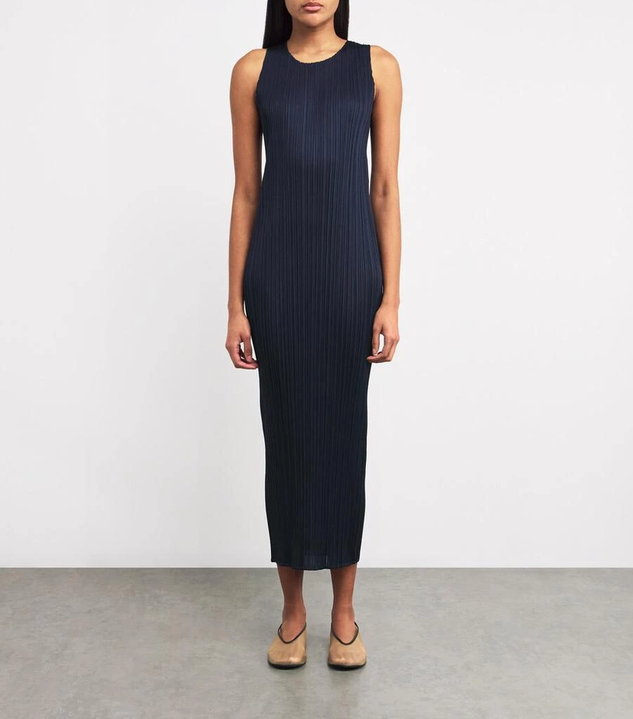 Pleats Please New Colorful Basics 4 Midi Dress 3