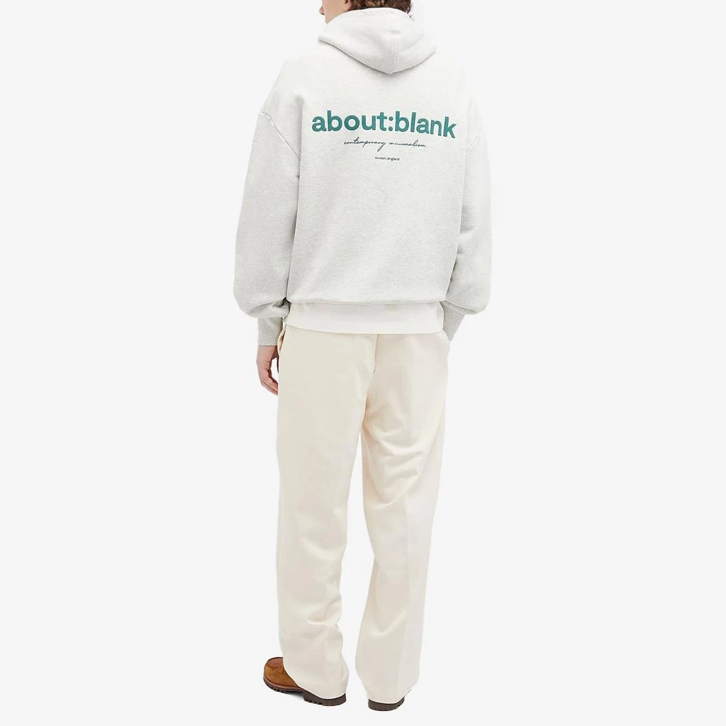 about:blank about:blank Box Logo Hoodie 5
