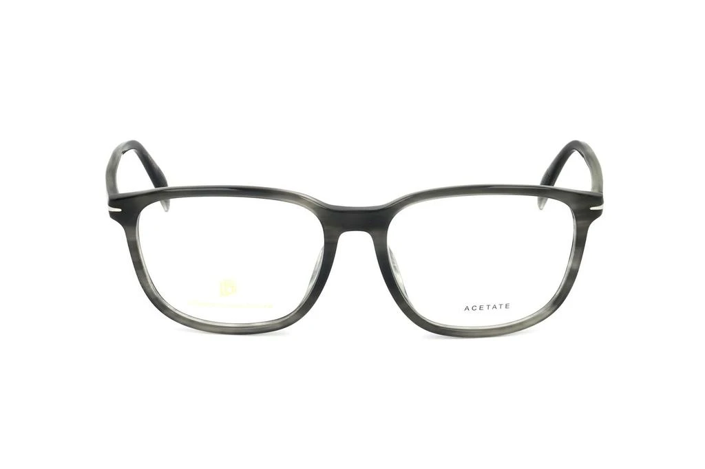 Eyewear By David Beckham Eyewear By David Beckham Square Frame Full Rim Optical Glasses 1