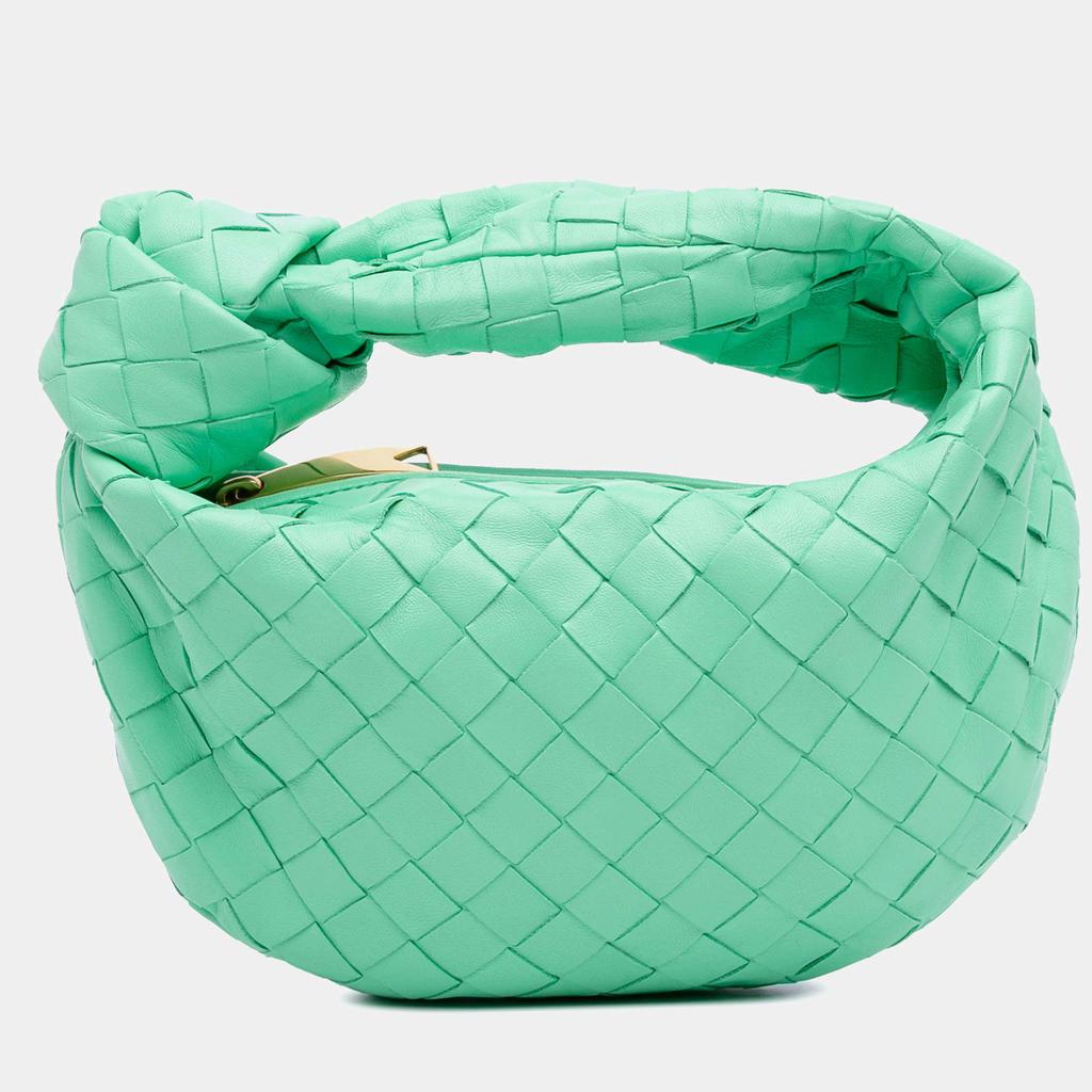 Bottega Veneta Bottega Veneta Green Mini Nappa Intrecciato Jodie