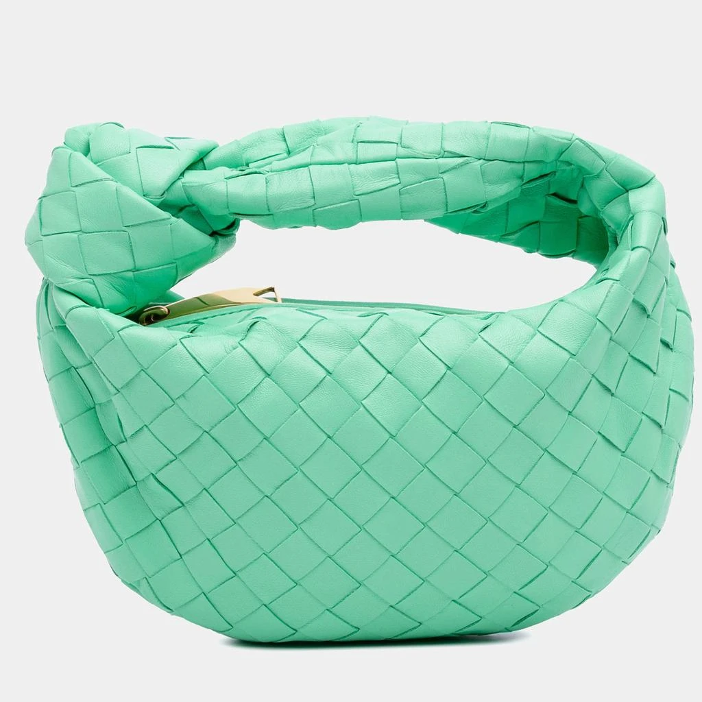 Bottega Veneta Bottega Veneta Green Mini Nappa Intrecciato Jodie 1