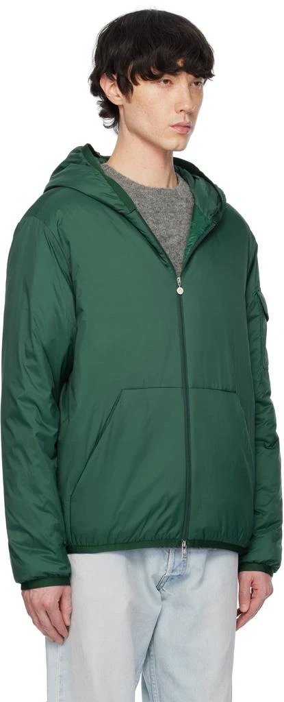 Moncler Green Monteynard Hooded Short Down Jacket 2