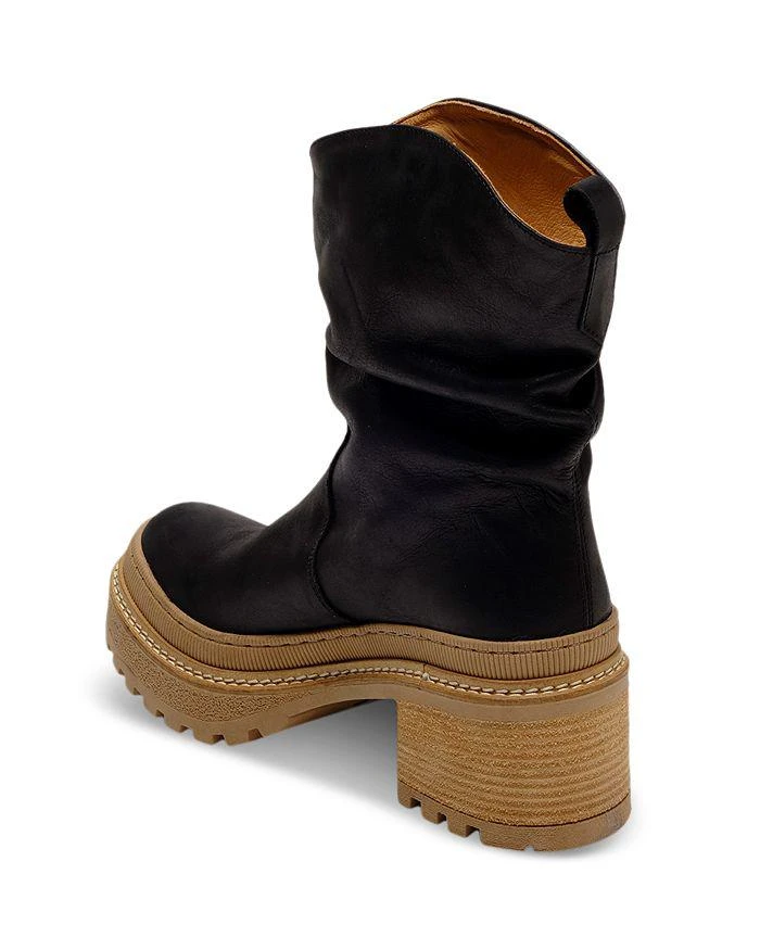 Free People Women's Mel Leather Slouch Boots 5