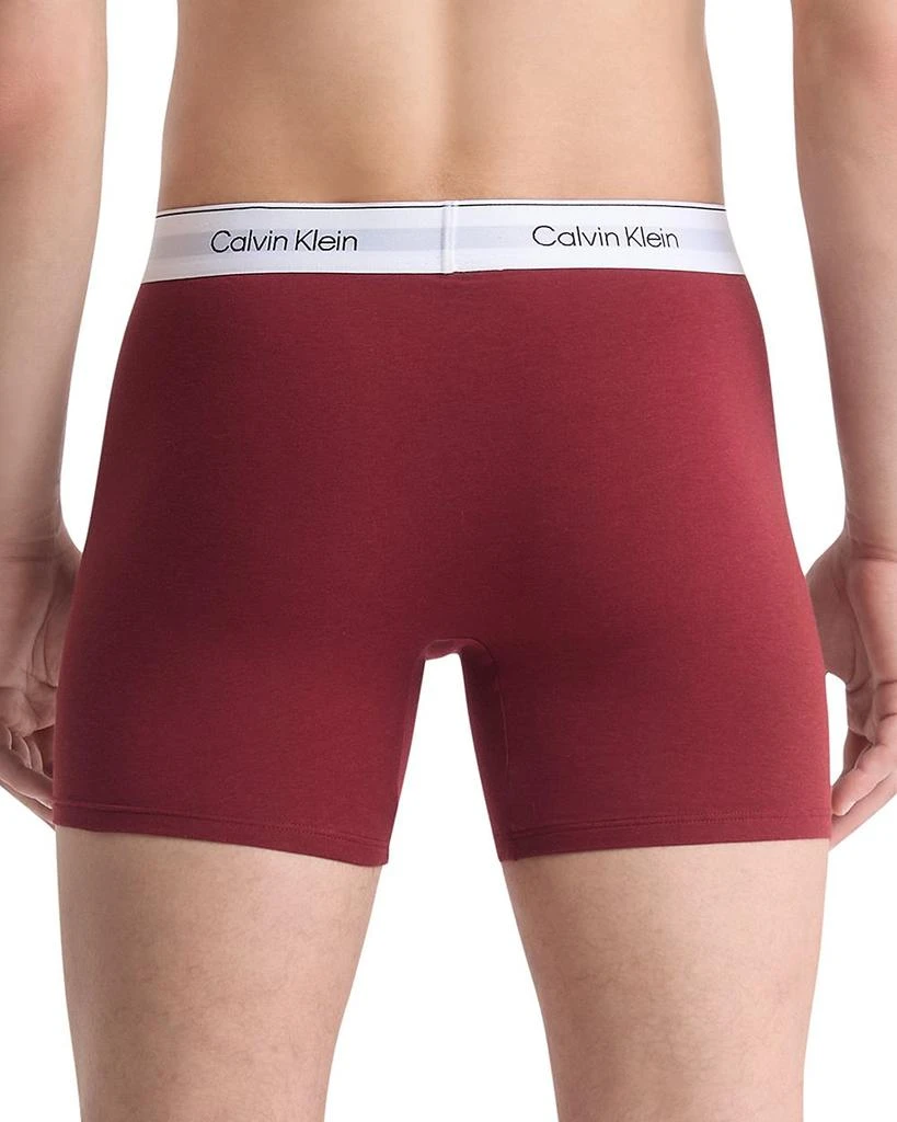 Calvin Klein Modern Cotton Holiday Boxer Briefs, Pack of 5 3
