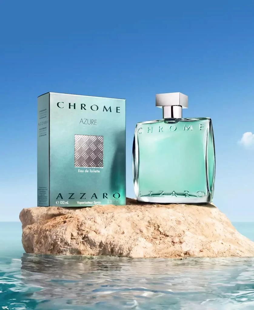 AZZARO Men
s Chrome Azure Eau de Toilette Spray, 3.38 oz. 6