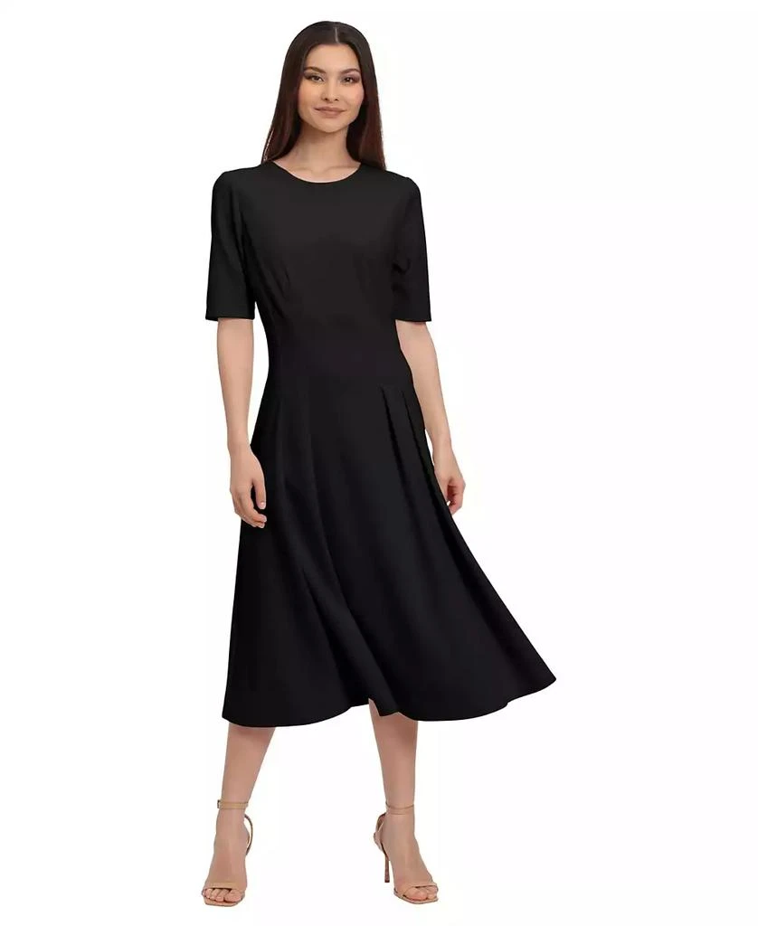 Maggy London Women's Short-Sleeve Midi Dress 3