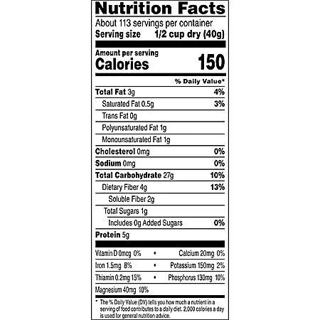 QUAKER Quaker Old Fashioned Oats 160 oz. 2