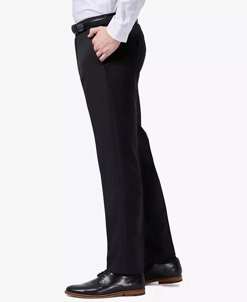 Haggar Men's Premium Comfort Slim-Fit Performance Stretch Flat-Front Dress Pants 3