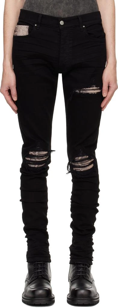 AMIRI Black Snake MX1 Jeans 1
