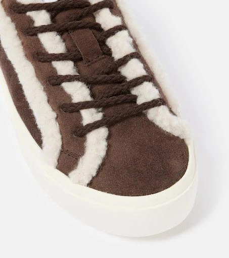 INUIKII Classic shearling-lined suede sneakers 5