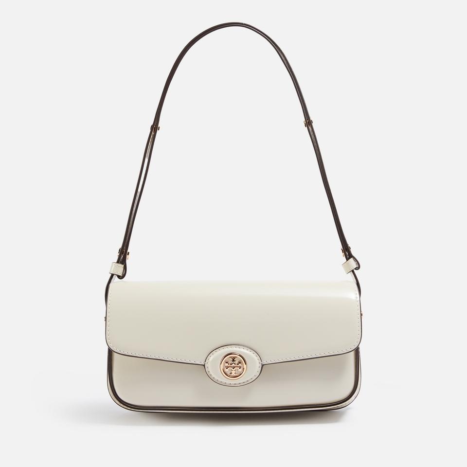 Tory Burch Tory Burch Robinson Spazzolato Leather Shoulder Bag