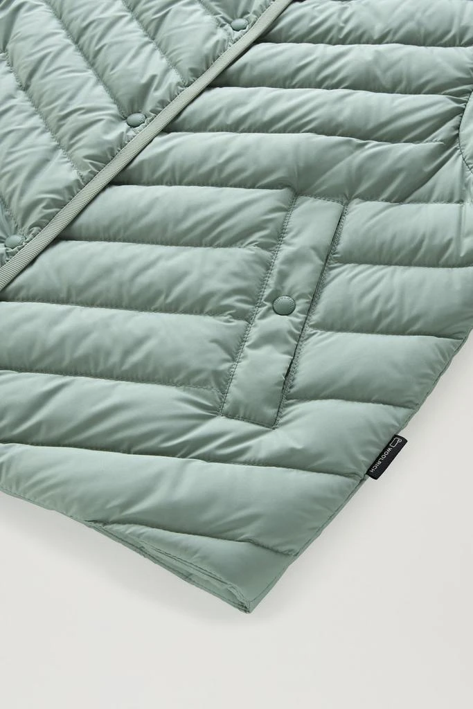Woolrich Microfiber Vest with Chevron Quilting - Women - Black 7