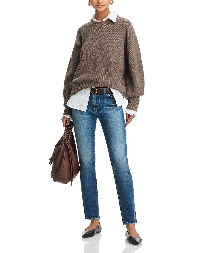 AG Mari Mid Rise Straight Jeans in 14 Years
