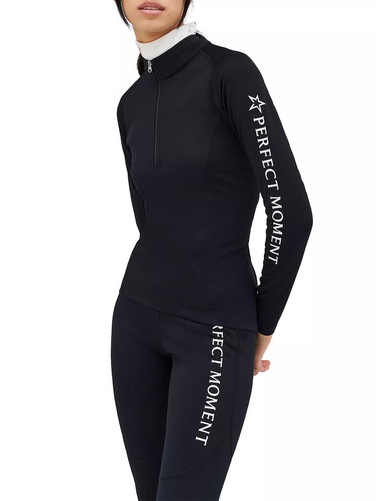 Perfect Moment Thermal Back-Seam Performance Top