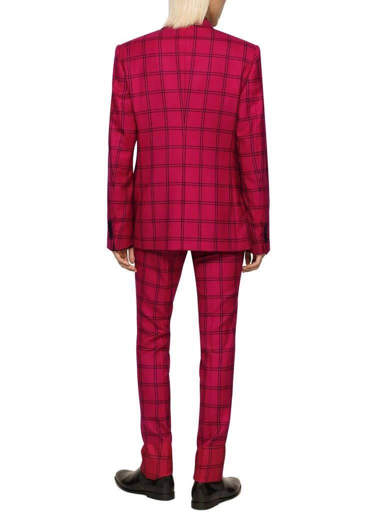 DOLCE & GABBANA Check wool pants 5