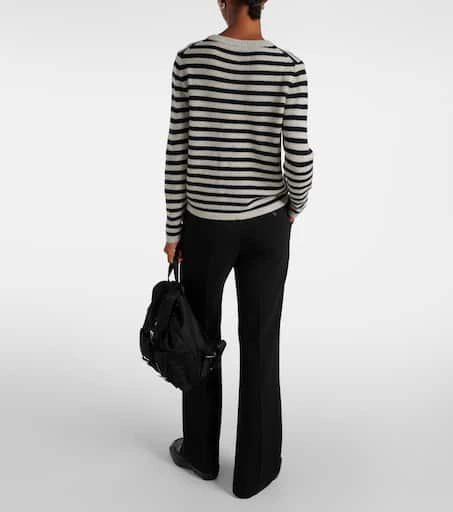 Jardin des Orangers Striped wool and cashmere sweater 3