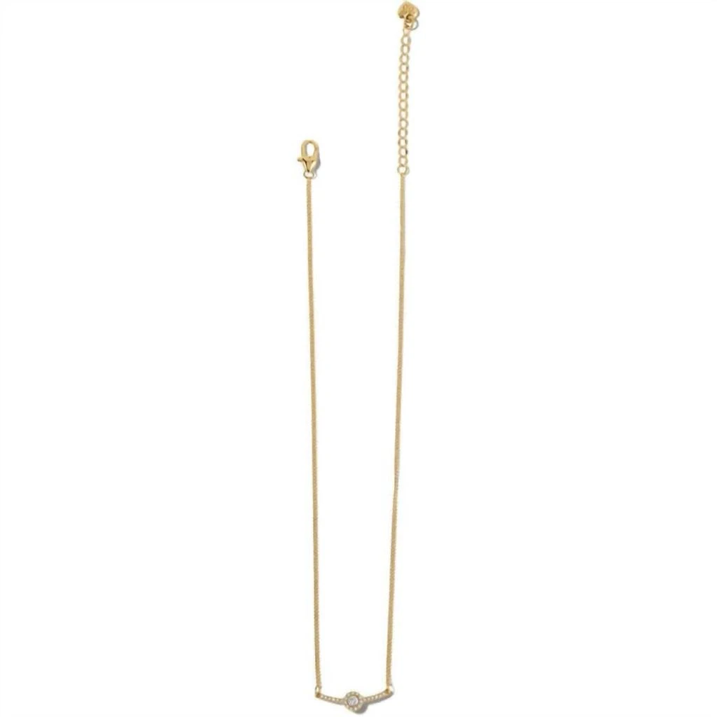 Brighton Women's Bar Necklace In Gold 3