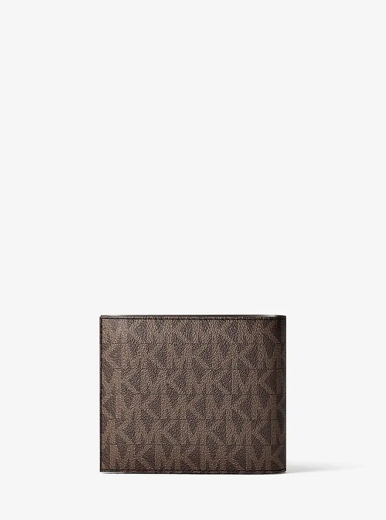 Michael Kors Cooper Logo Billfold Wallet With Coin Pouch 3