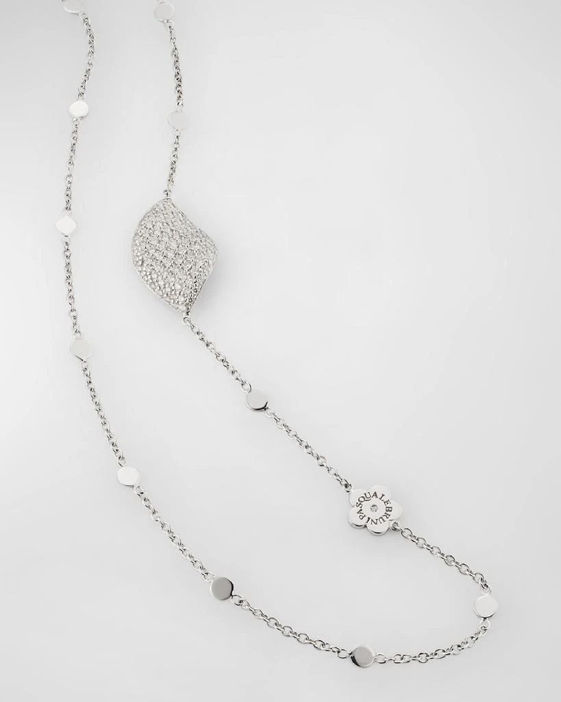 Pasquale Bruni Aleluia 18K White Gold Necklace with Diamond Pave 4