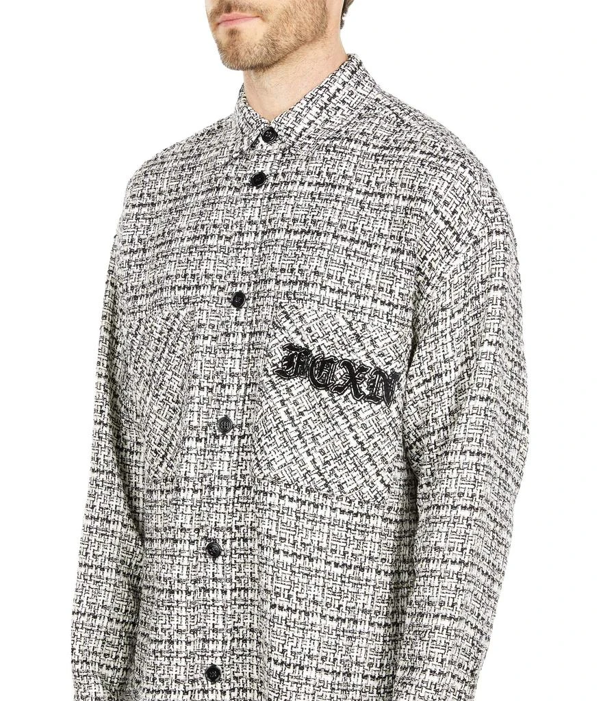 Faith Connexion Tweed Oversize Shirt 3