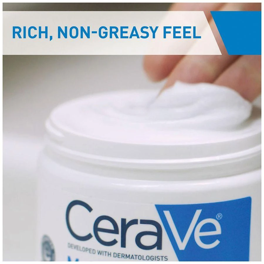 CeraVe Face and Body Moisturizing Cream for Normal to Dry Skin with Hyaluronic Acid Unscented 7