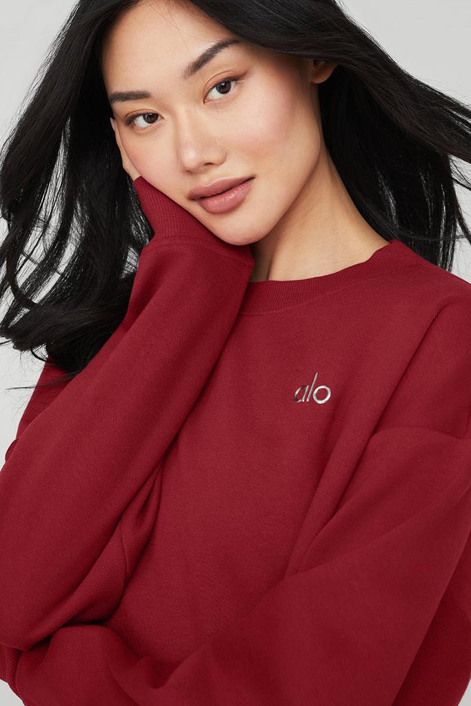 Accolade Crew Neck Pullover - Victory Red – On Sale Now with Up to
