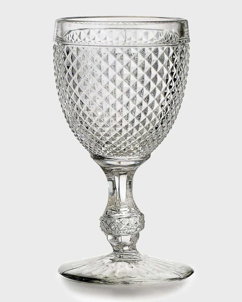 Vista Alegre Bicos Clear Water Goblet Glass