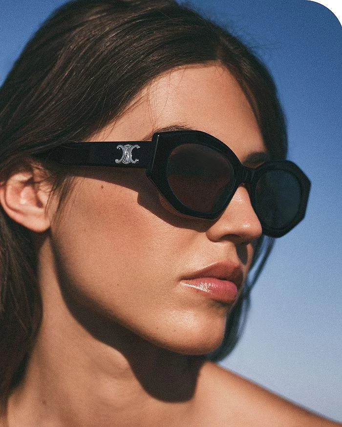 Celine Triomphe Cat Eye Sunglasses, 55mm 5