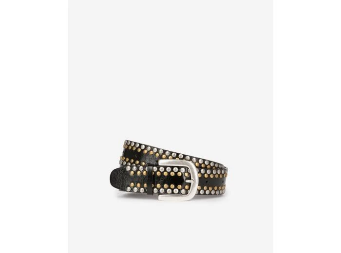 The Kooples Ceinture En Cuir Avec Studs