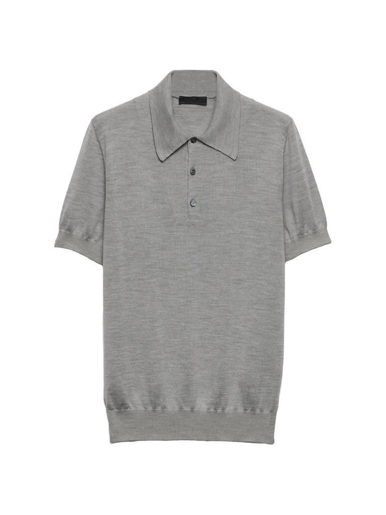 ポロシャツ Prada Silk and cotton polo shirt Prada Silk and Cotton Polo Shirt - Polo Shirts - Free