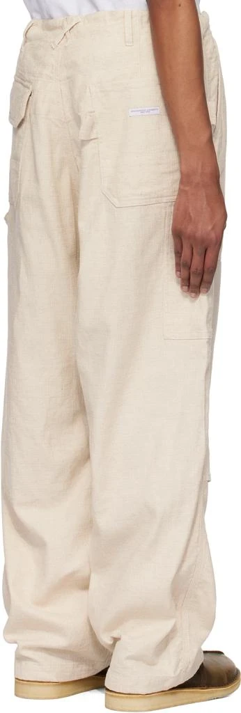 Engineered Garments Off-White Painter Trousers 3