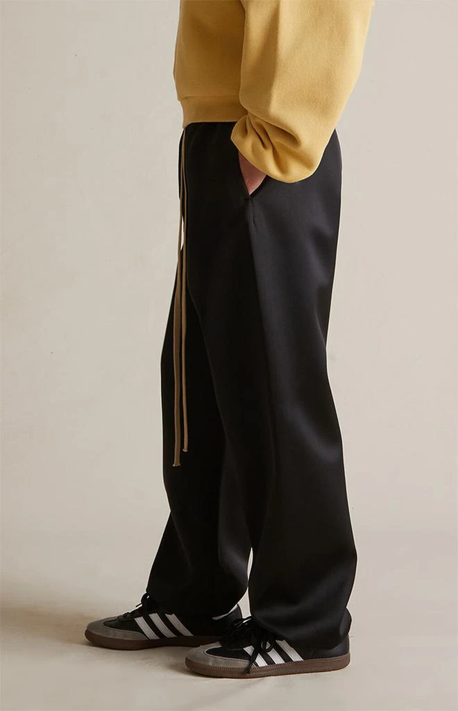 Essentials Women's Black Satin Sweatpants 4