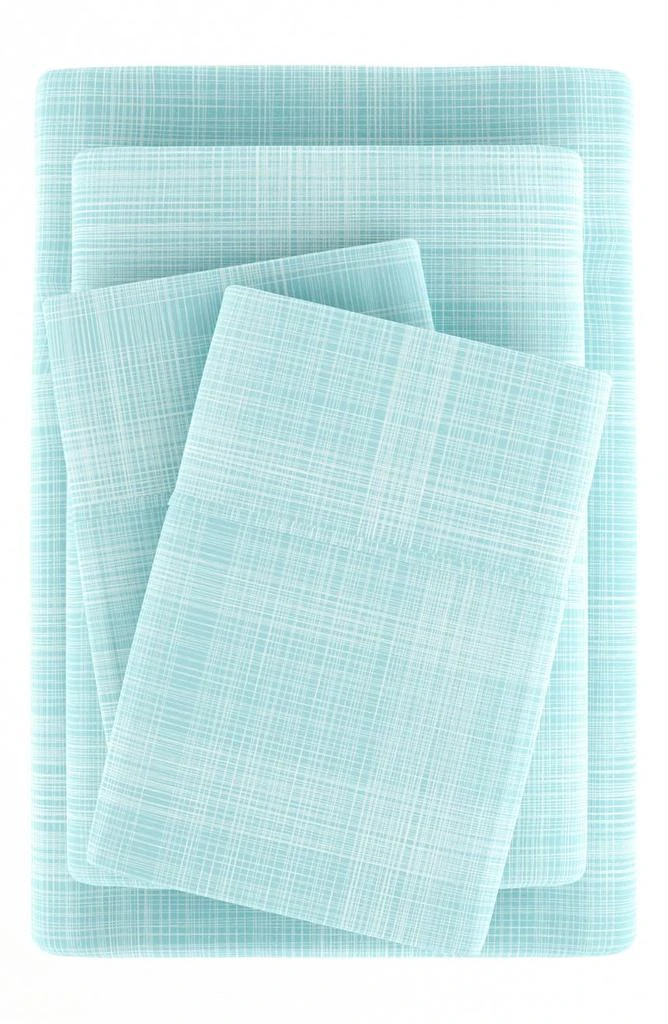 HOMESPUN HOME SPUN Premium Ultra Soft Thatch 4-Piece Bed Sheet Set 5
