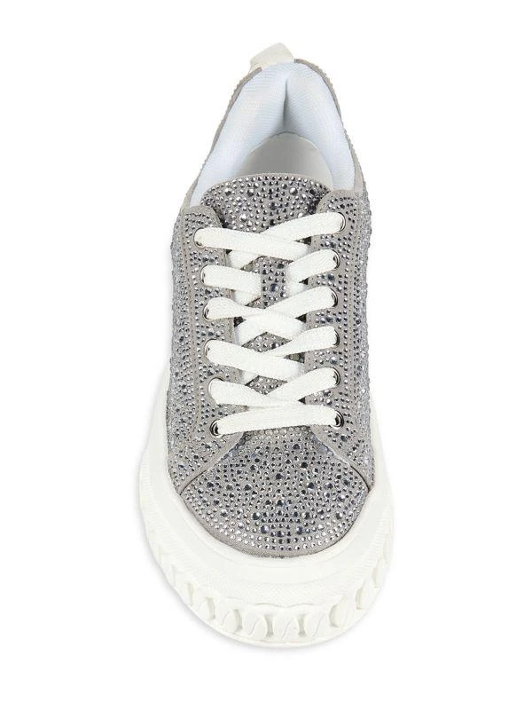 BCBG Riso Crystal Embellished Low Top Sneakers 5