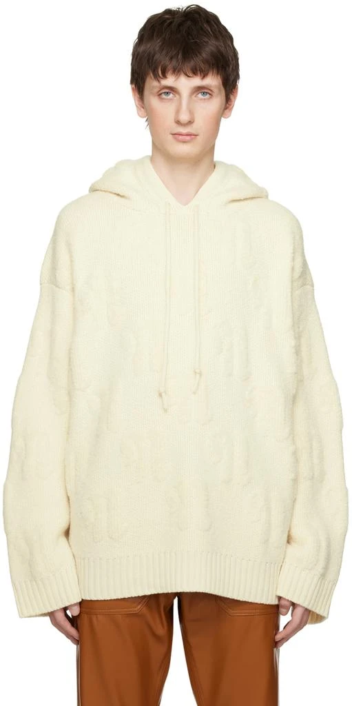 Nanushka Off-White Camal Hoodie 1
