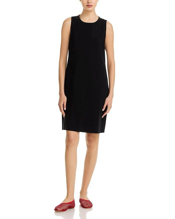 Eileen Fisher Stretch Jersey Knit Tank Dress - Fuschia - 2X