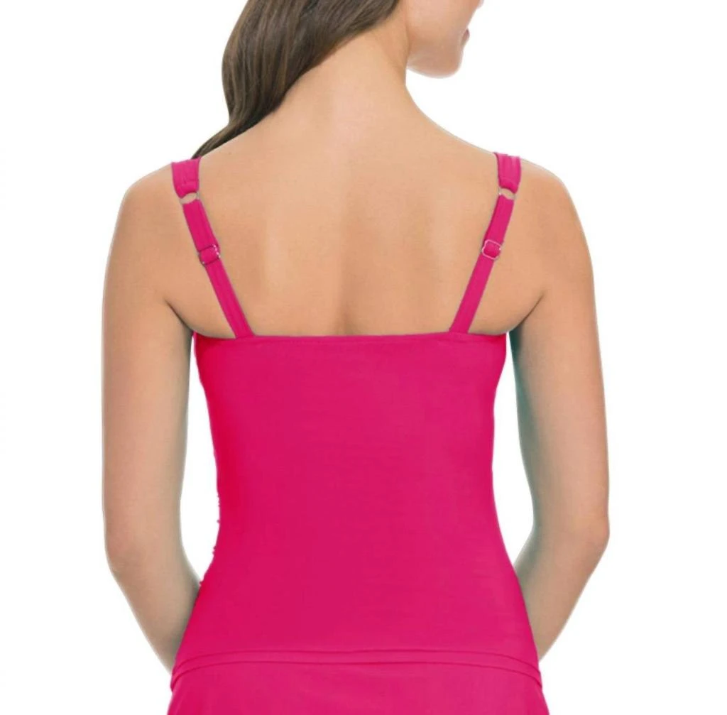 Profile by Gottex Profile By Gottex - E-cup Shirred Tankini Top 2