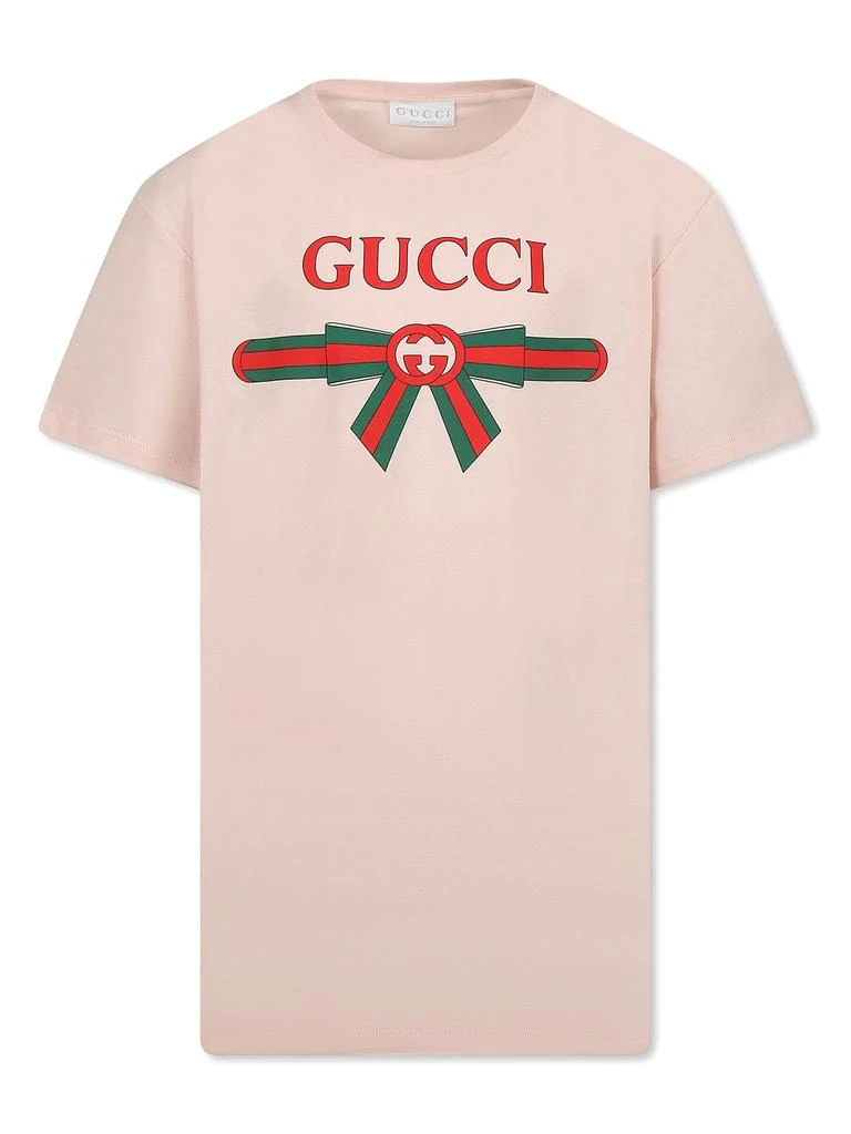 Gucci Kids T-shirts And Polos Pink 1