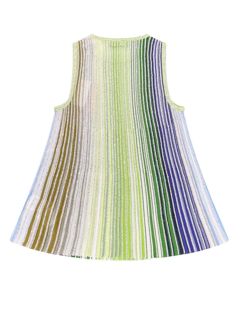 Missoni Missoni Partial Sequined Striped Sleeveless Top 2