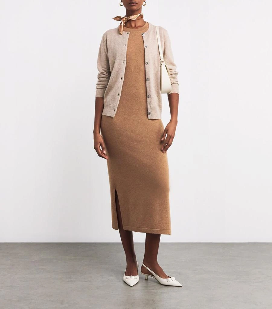 Harrods Cashmere Sleeveless Midi Dress 2