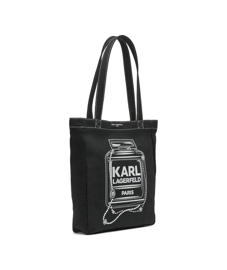 Karl Lagerfeld Paris CANNES CANVAS NORTH SOUTH TOTE